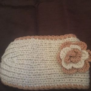 Winter flower head band